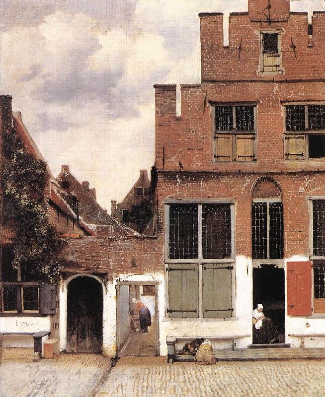 Jan Vermeer The Little Street France oil painting art